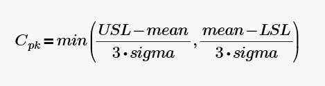CPK計(jì)算公式